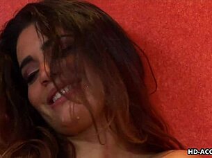 Intense lesbian action with toys as blonde bombshell and pornstar