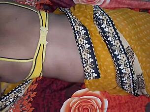 Hot scene of an Indian actress having sex in her home
