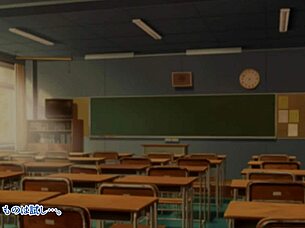 2D porn with a busty teacher being dominated by her students.
