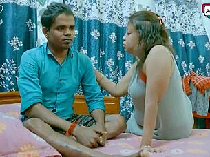 Beautiful MILF Indian mother-in-law in hot sexual scene.
