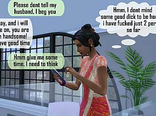 Mom Caught Fucking Son By Neighbor Who Creampies Her Pussy