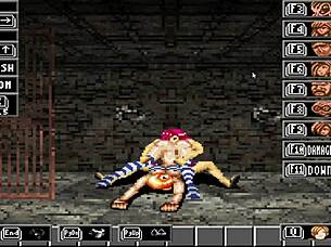 this final fight hentai features lesbian creampie action! 😈