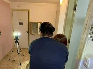Natural tits blonde gets her ass spanked and fucked hard