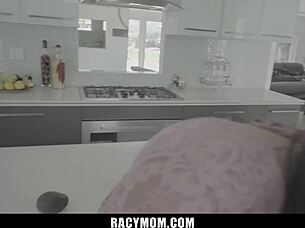 Stepson seduces his stepmother Gia Vendetti in a hardcore scene.