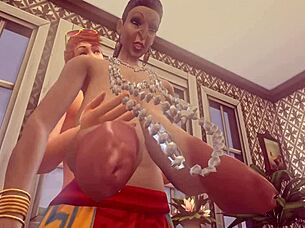Grannies and cougars in hot SIMS 4 game