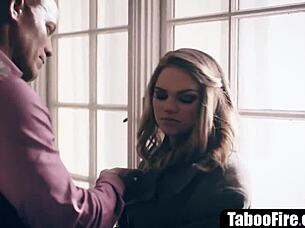 Furious Stepfather Discovers Stepdaughter's Secret Stripper Life
