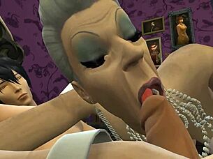Grannies and cougars in hot SIMS 4 game