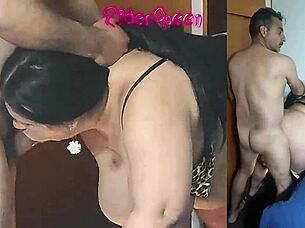 Married woman has secret affair with man with large penis