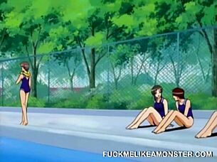 Hot anime porn with lesbian teens and big tits in hardcore scenes