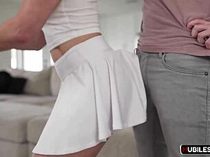 Stepson gets better with the help of his MILF stepmother in a hardcore scene