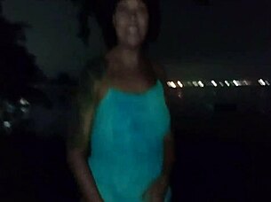 Married woman’s public affair with friends on a busy street