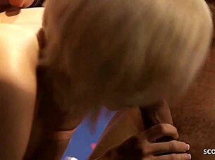 Teen lapdance artist Jenny Hendrix gets rough anal sex in a brothel