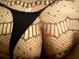 Lingerie clad wife gets a good ass fucking and blow job
