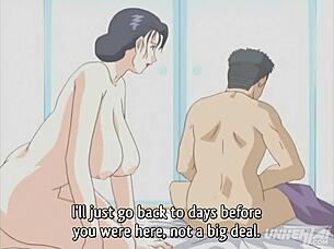 Lucky Guy Fucks His Step Mom And Step Sister - Hentai Uncensored Subtitled!