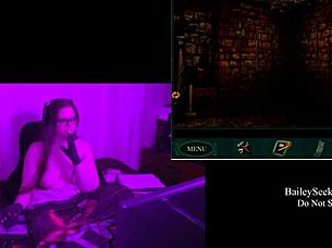 Commented gameplay of Blackmoor Manor with a BBW nude runner