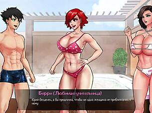 Beautiful anime goddesses in hot scenes with big boobs and hard cocks
