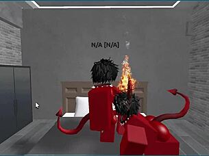 A wealthy femboy gets a rough and hardcore missionary style fuck from a horny demon