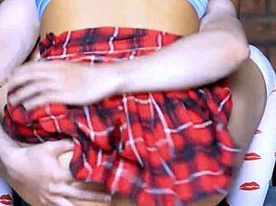 Aunt's tight body and smile made him cheat