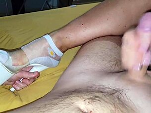 Stepmother’s hands are all over her stepson’s body
