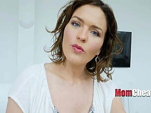Step mother seduces me and we have sex in this reality porn video