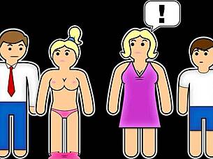 Stepmother’s secret desire for forbidden pleasure with her son