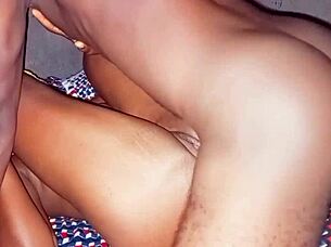 New neighbor meets amateur couple in bed