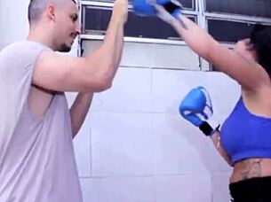 Young amateur gets a facial after a rough fuck