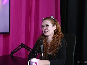 Hot Brazilian Ruiva gets her pussy licked by girls