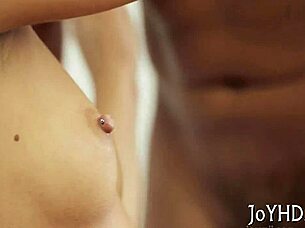 Young woman rides a man’s dick like in a cowgirl position