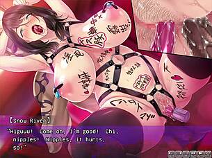 Wife seduced and fucked in this NTR hentai game with English subtitles