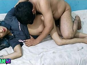 will the desi bhabhi handle rough doggy anal creampie with big ass?