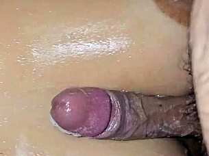 Stepmother seduces me in the bathroom and gives me a deep blow job