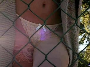 Stockinged Milf Babe Dines on Dick