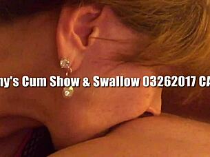 Grandma’s deepthroat skills on display in a hot POV video