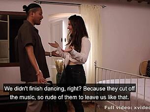 Stepson fucks stepmother roughly in daddy roleplay