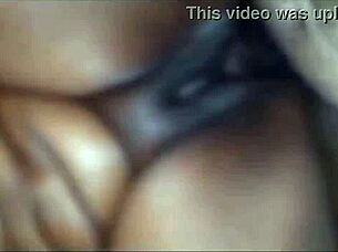 Big black cock makes BBW squirt