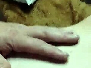College girl's ass worshiping and phone sex with her beau
