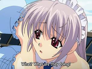 Big-boobed Japanese teen gets wet in public with daddy