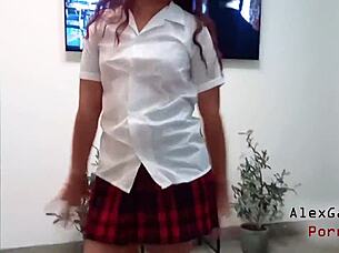 Stepdaughter seduces stepfather for an iPhone and more