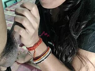 Steamy homemade video of desi jija-sali's passionate sex