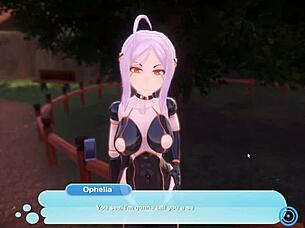 Monster girl island game with sexy dancing and teasing