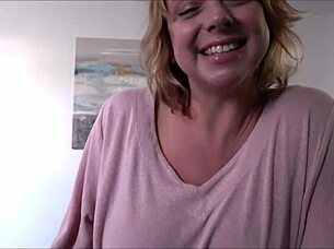 Girlfriend’s mom Brianna Beach shares expert sex tips on the beach with Alex Adams