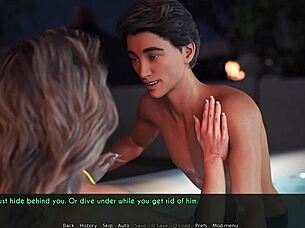 A Wife and Stepmother in Sweet Kisses - 3D Adult Game Scene