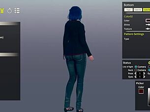 Creating a new character in a porn game to fuck