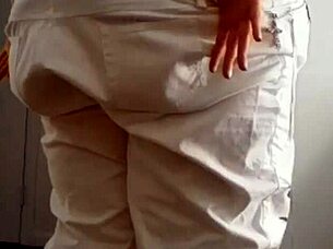 Misfitangel's BBW ass worship in slow motion video