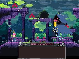 3D animated teen gets gangbanged by ghost and witches