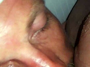 Wife’s best friend gives her a wet and wild facial in a face sitting position