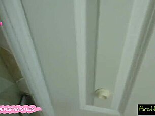 Pet's taboo surprise: step-sis in doggy style