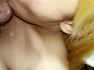 Sloppy deepthroat and facefuck in a very hot scene