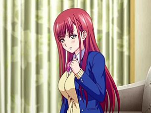 Japanese schoolgirl gets naughty with her teacher in class
